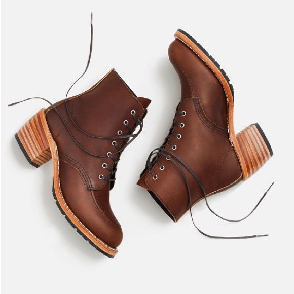 NWOT Red Wing Clara Boot is Amber Harness leather size 7 - Picture 2 of 15